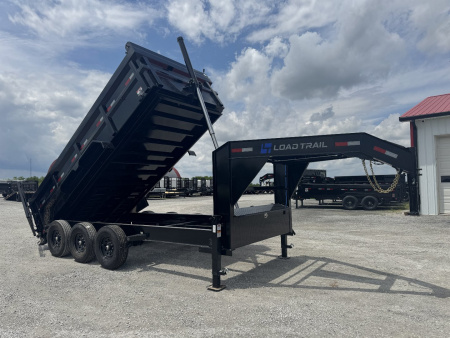 New 2026 Load Trail 83"x16' 21,000# 3' Side Telescopic Lift Dump Trailer