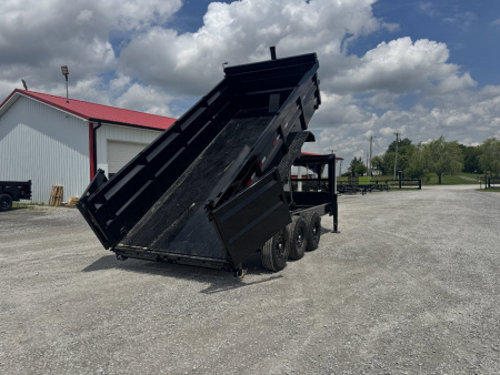 New 2026 Load Trail 83"x16' 21,000# 3' Side Telescopic Lift Dump Trailer