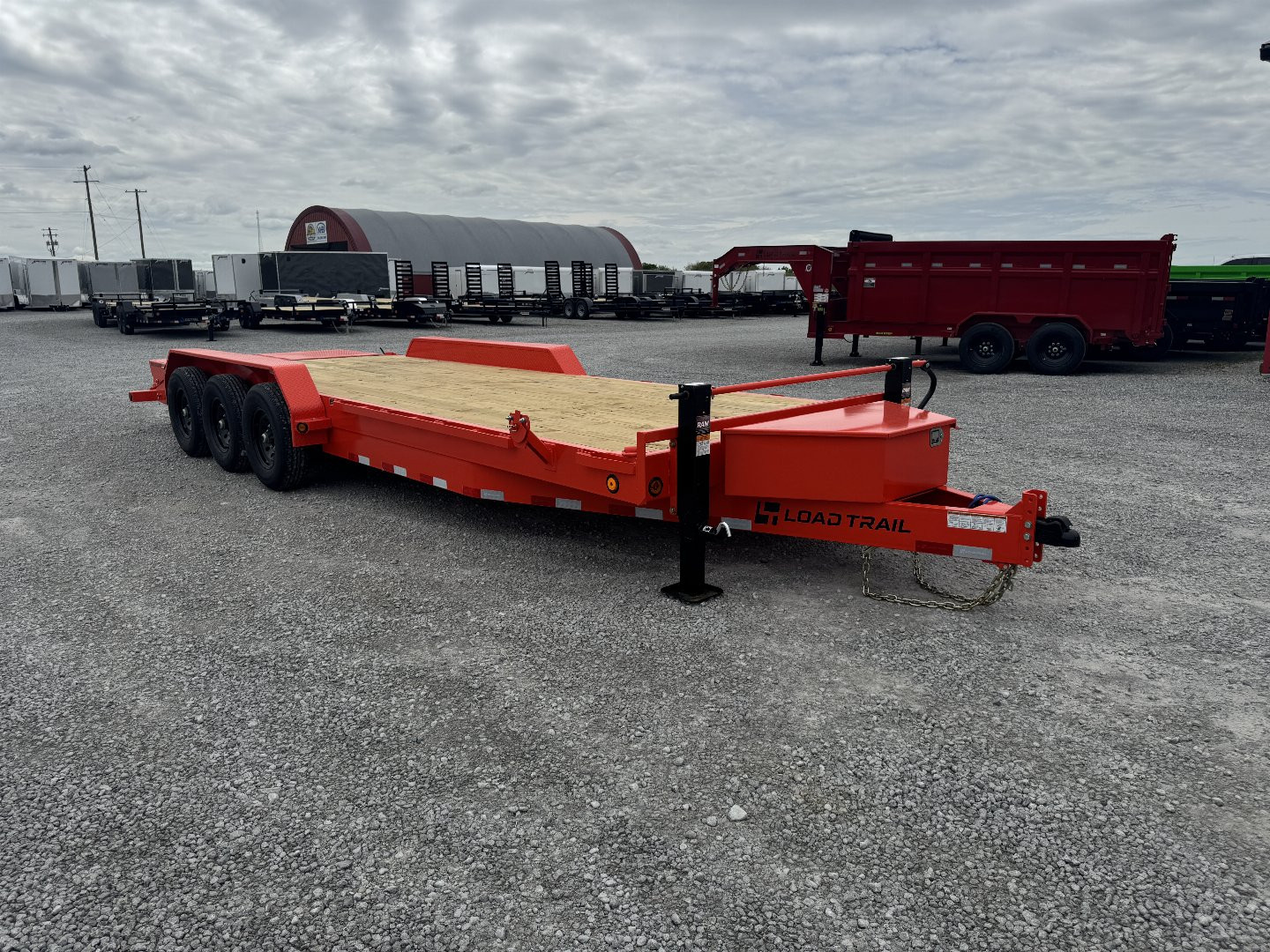 New 2025 Load Trail 83"x24' 21,000# GVWR MAX Ramp Equipment Trailer