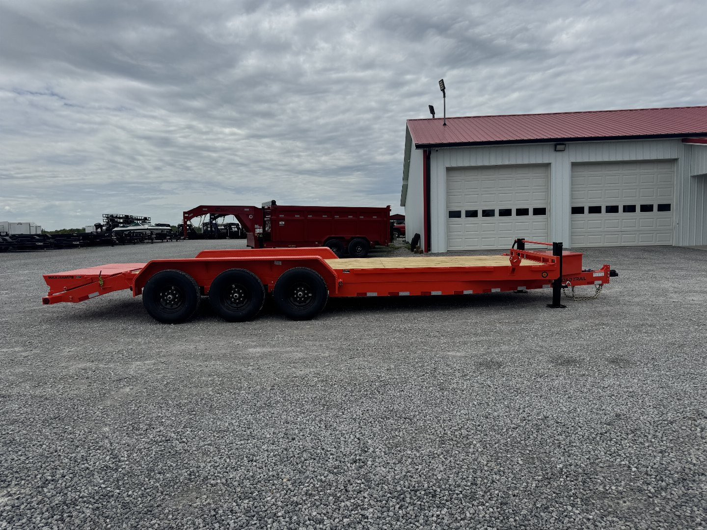 New 2025 Load Trail 83"x24' 21,000# GVWR MAX Ramp Equipment Trailer