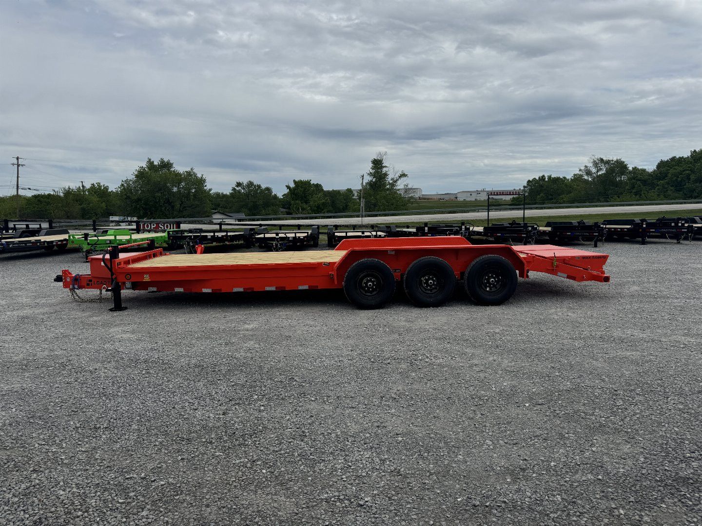 New 2025 Load Trail 83"x24' 21,000# GVWR MAX Ramp Equipment Trailer