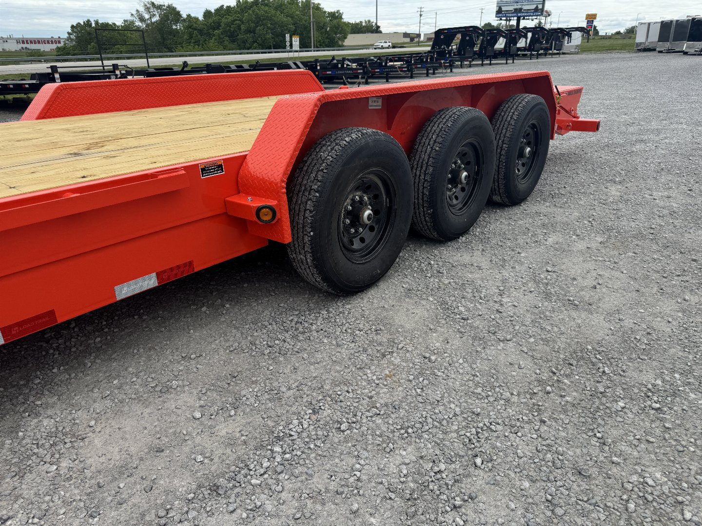 New 2025 Load Trail 83"x24' 21,000# GVWR MAX Ramp Equipment Trailer
