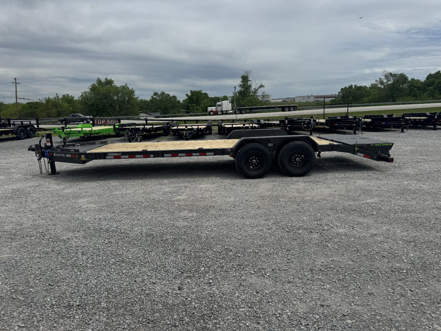 New 2026 Load Trail 83"x22' CB 14,000# Equipment Trailer