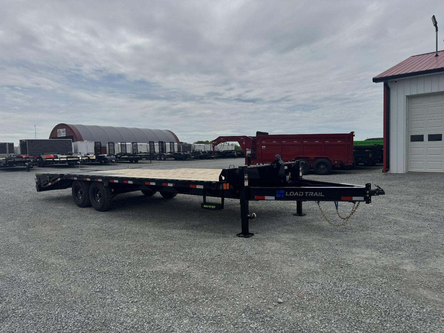 New 2025 Load Trail 102"x24' 14,000# GVWR Deckover Equipment Trailer