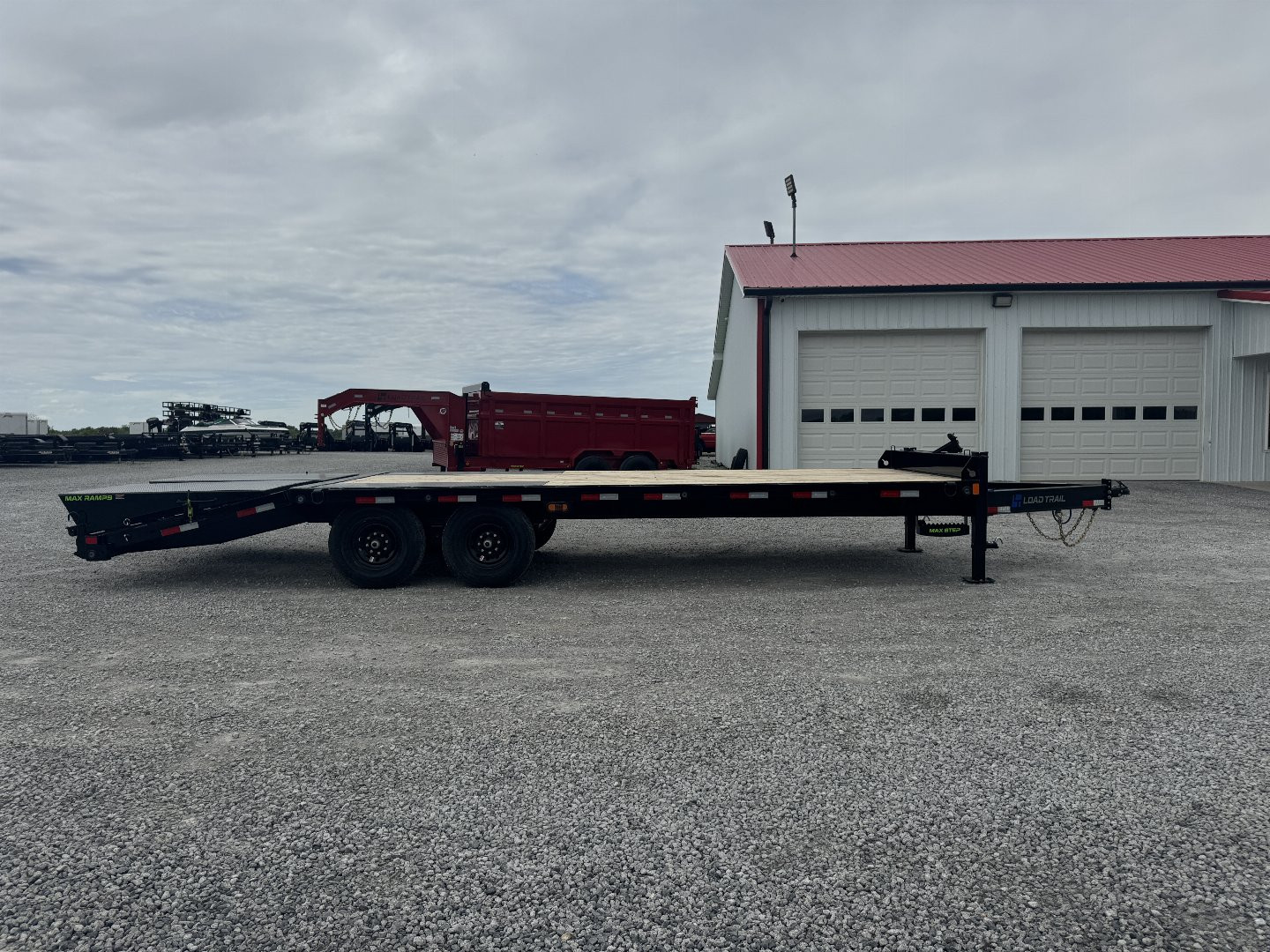 New 2025 Load Trail 102"x24' 14,000# GVWR Deckover Equipment Trailer