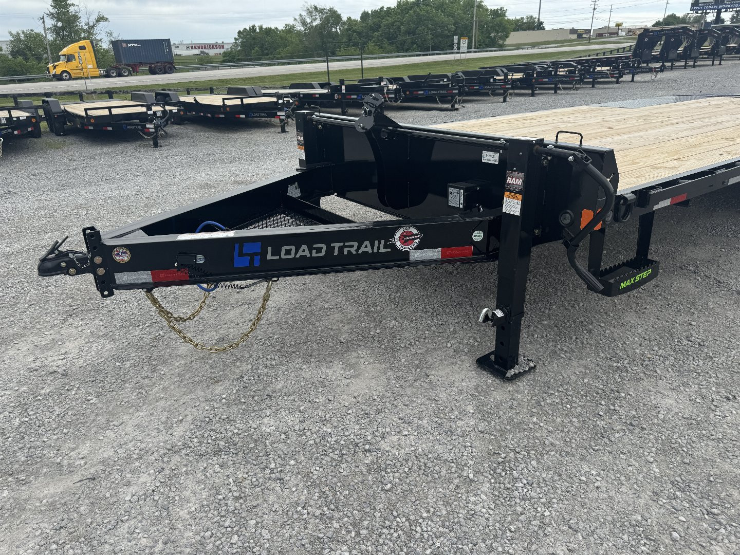 New 2025 Load Trail 102"x24' 14,000# GVWR Deckover Equipment Trailer