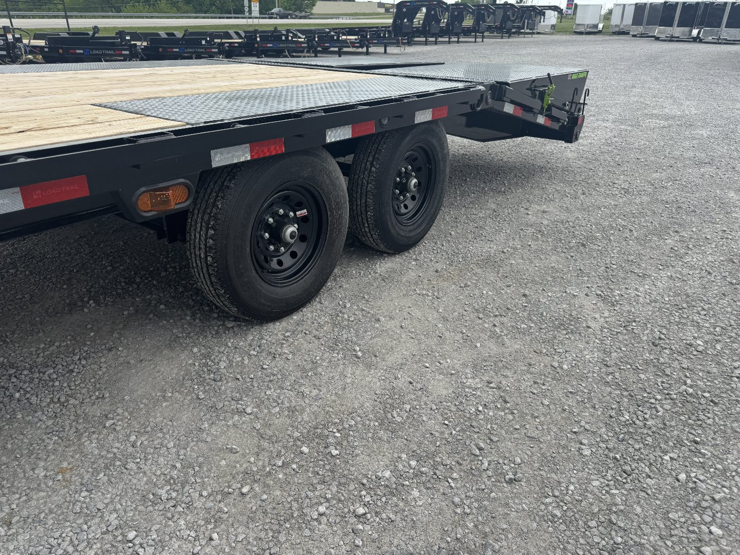 New 2025 Load Trail 102"x24' 14,000# GVWR Deckover Equipment Trailer
