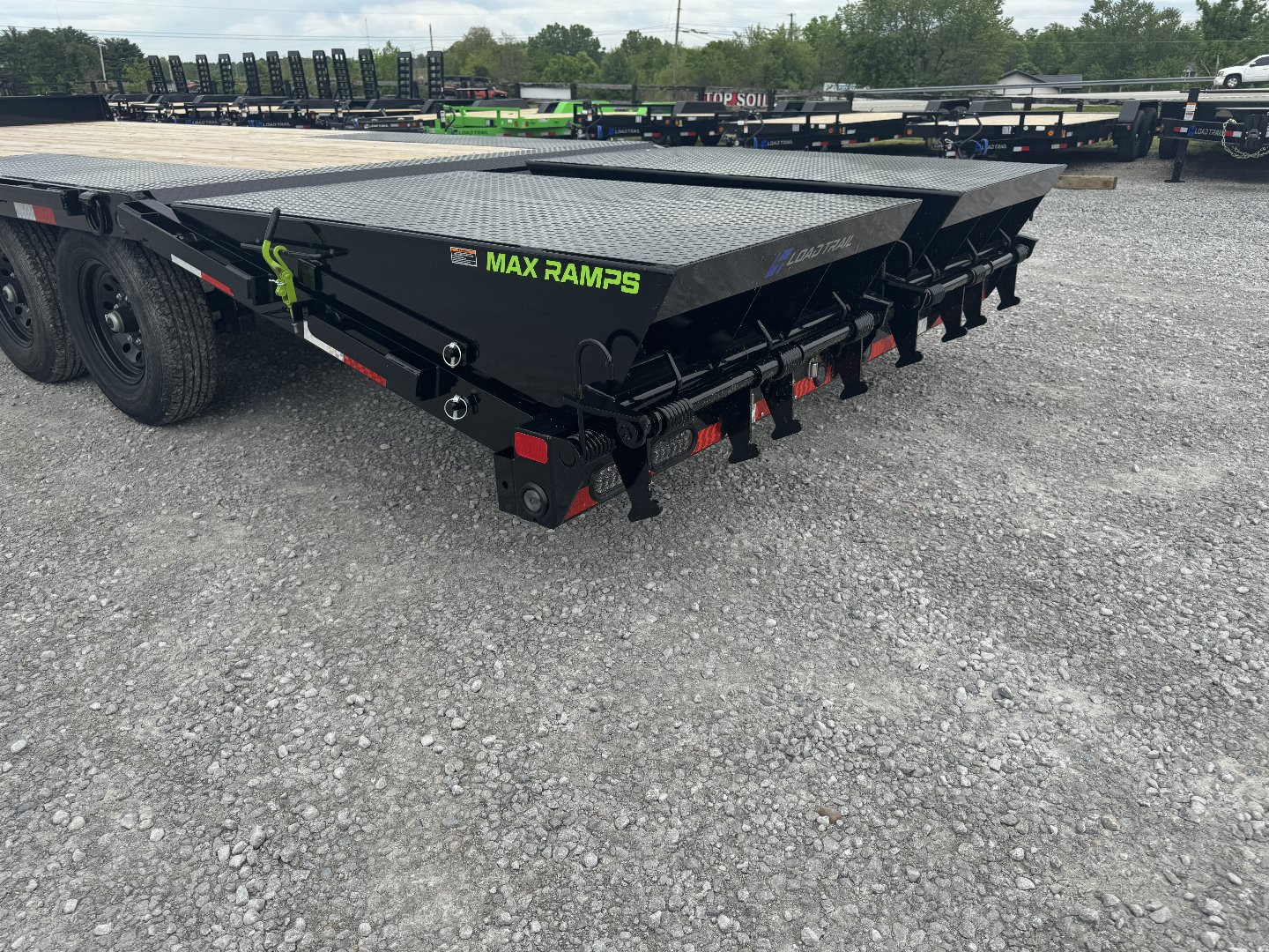 New 2025 Load Trail 102"x24' 14,000# GVWR Deckover Equipment Trailer