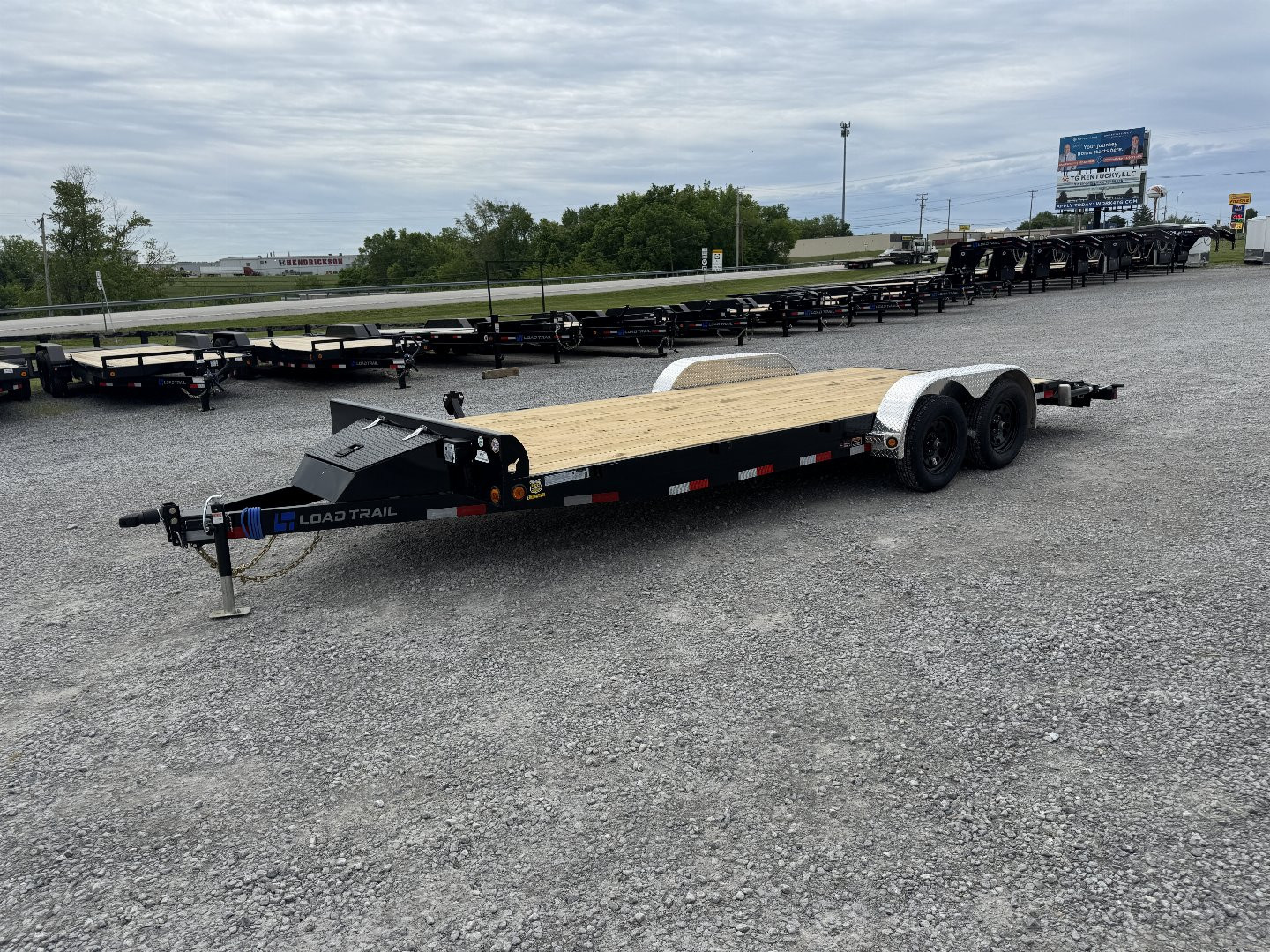 New 2025 Load Trail 83"x20' 7,000# GVWR Car Hauler