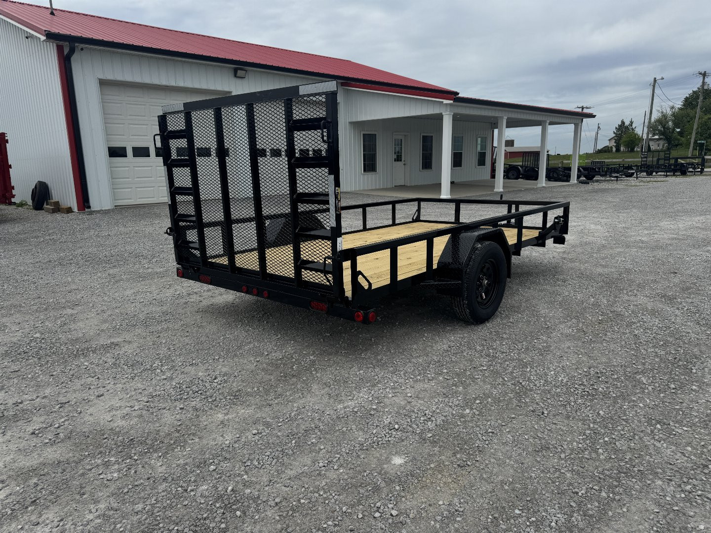 New 2025 Load Trail 77"x12' Single Axle Utility Trailer