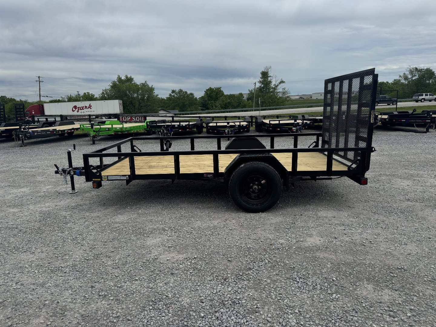 New 2025 Load Trail 77"x12' Single Axle Utility Trailer
