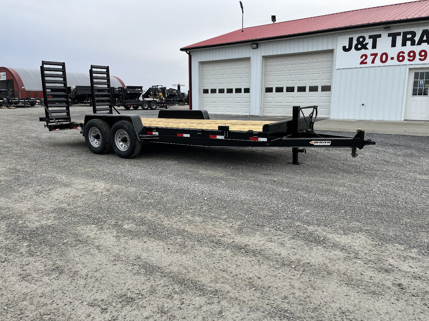 New 2025 Blazer 82"x20' 14,000# GVWR Equipment Trailer