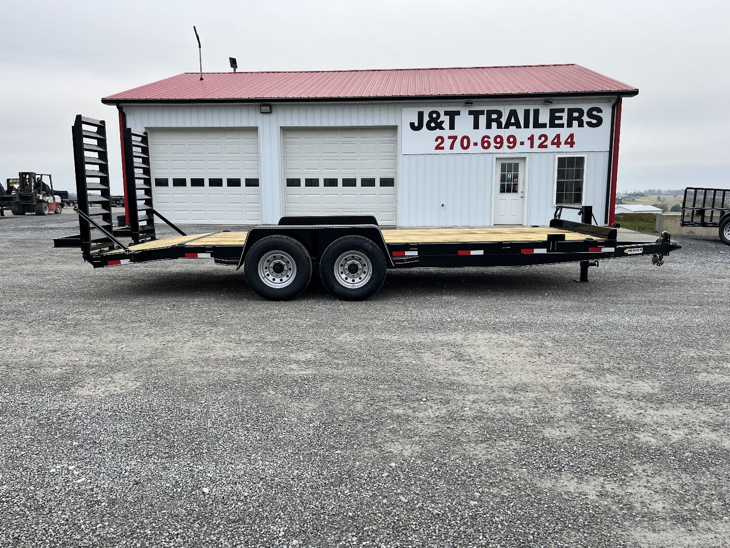 New 2025 Blazer 82"x20' 14,000# GVWR Equipment Trailer