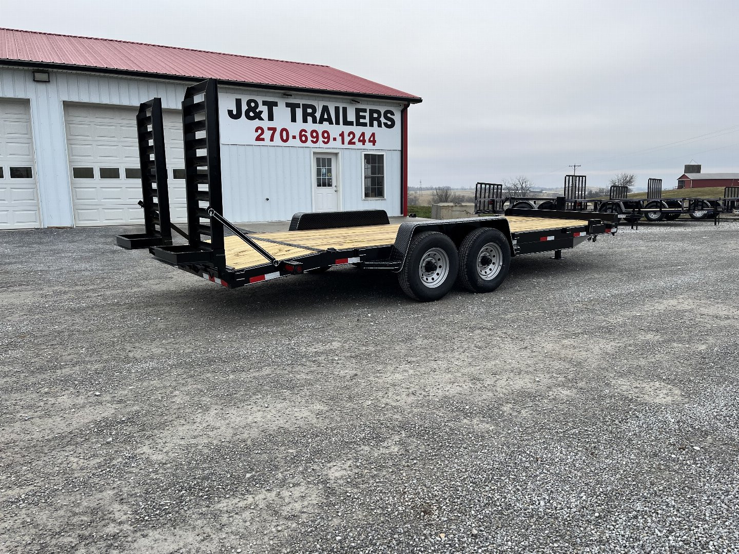 New 2025 Blazer 82"x20' 14,000# GVWR Equipment Trailer