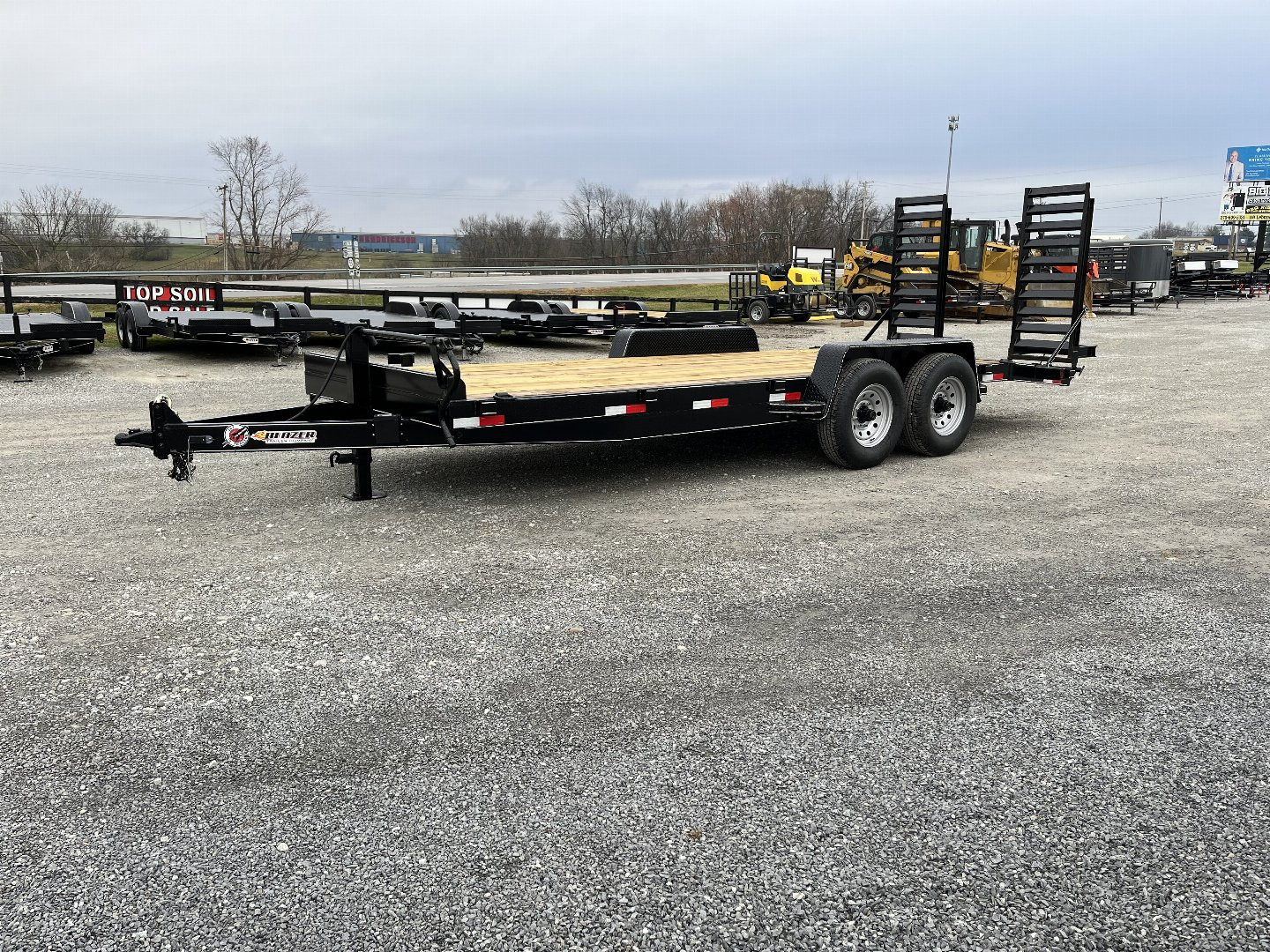 New 2025 Blazer 82"x20' 14,000# GVWR Equipment Trailer