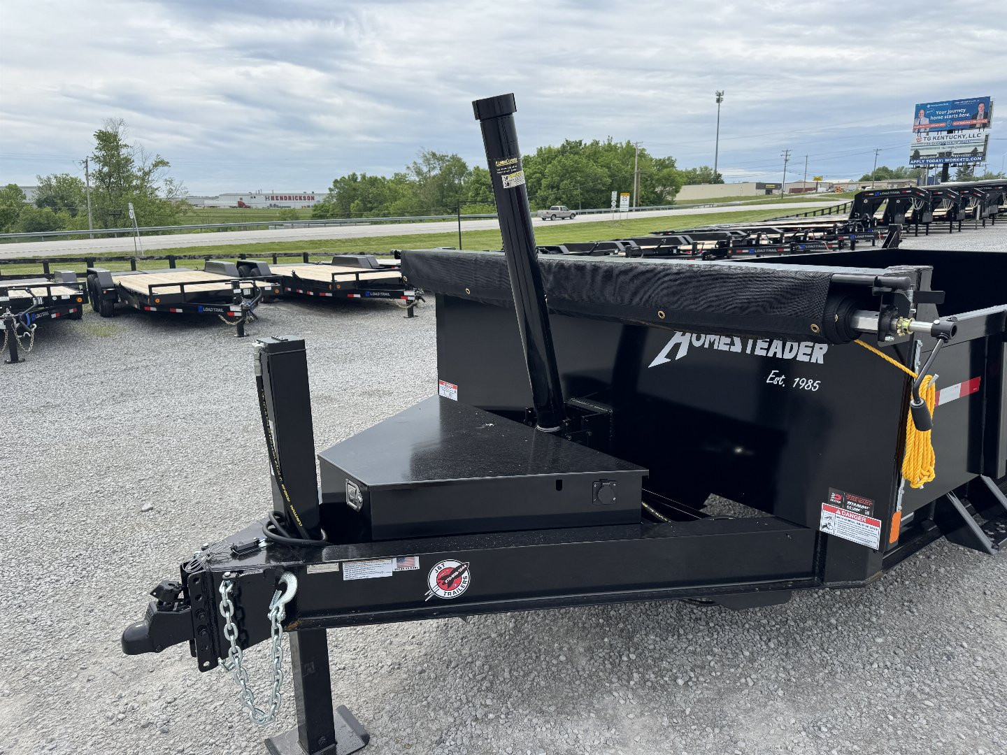 New 2025 Homesteader Trailer 716IX Dump Trailer