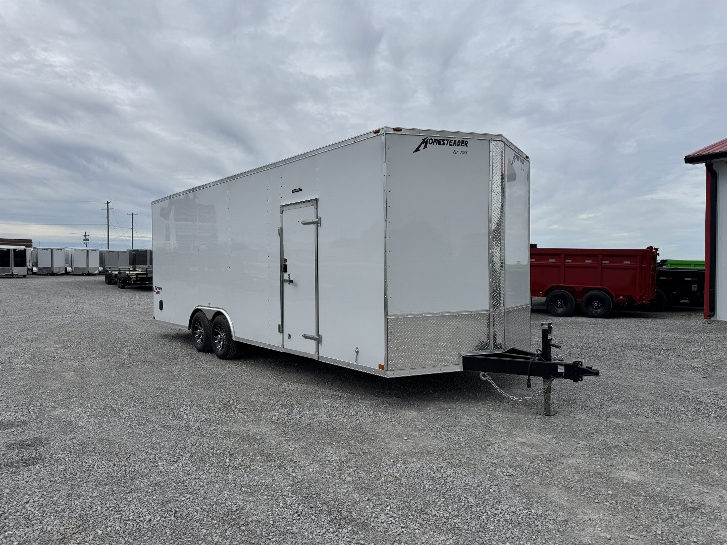 New 2025 Homesteader 824IH Enclosed Trailer