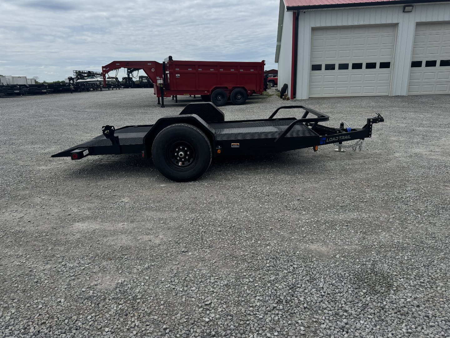 New 2026 Load Trail 77"x12' Scissor Lift Hauler