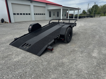 New 2026 Load Trail 77"x12' Scissor Lift Hauler