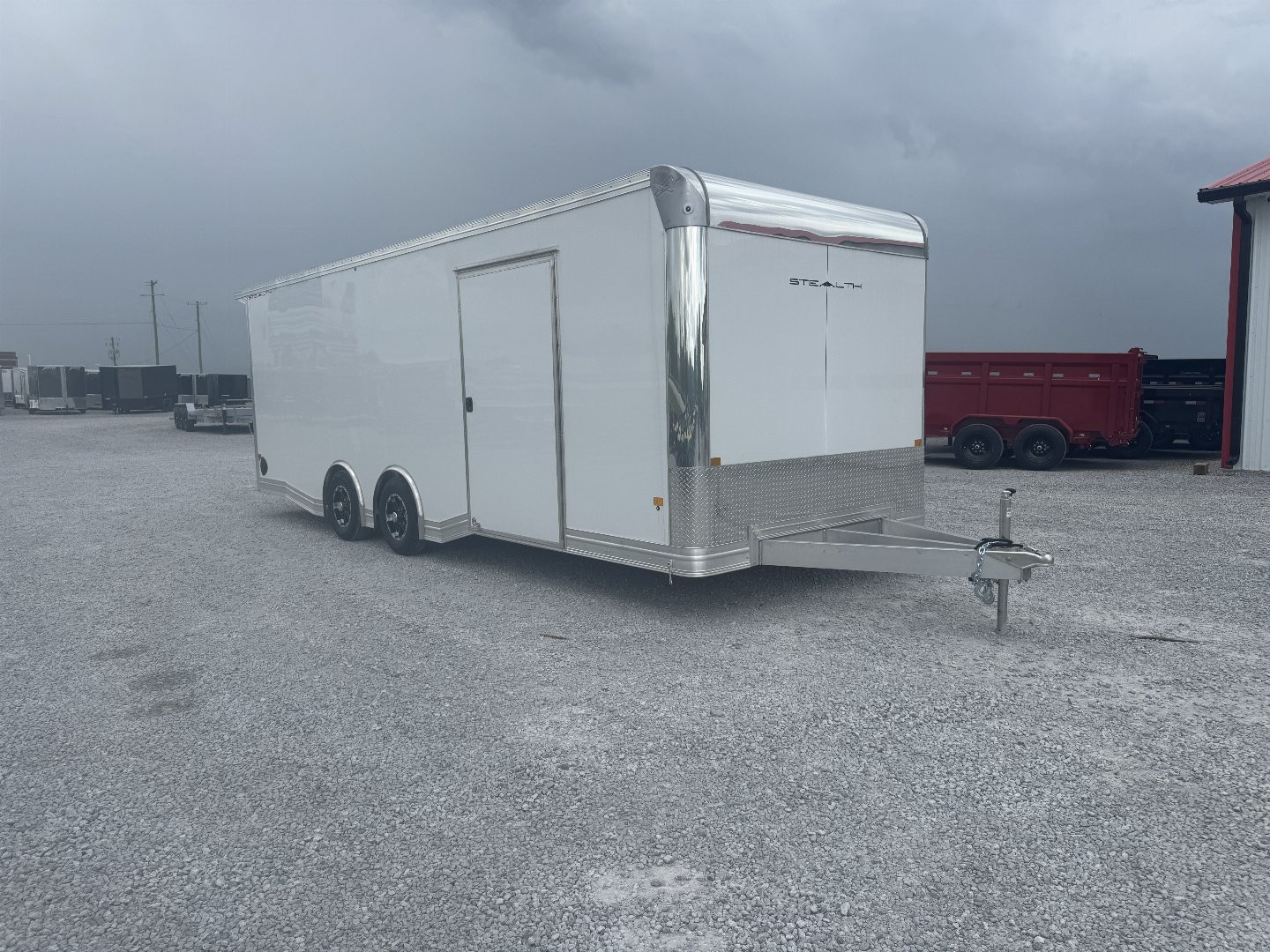 New 2025 ALCOM-Stealth 8.5'x24' Aluminum Enclosed Trailer