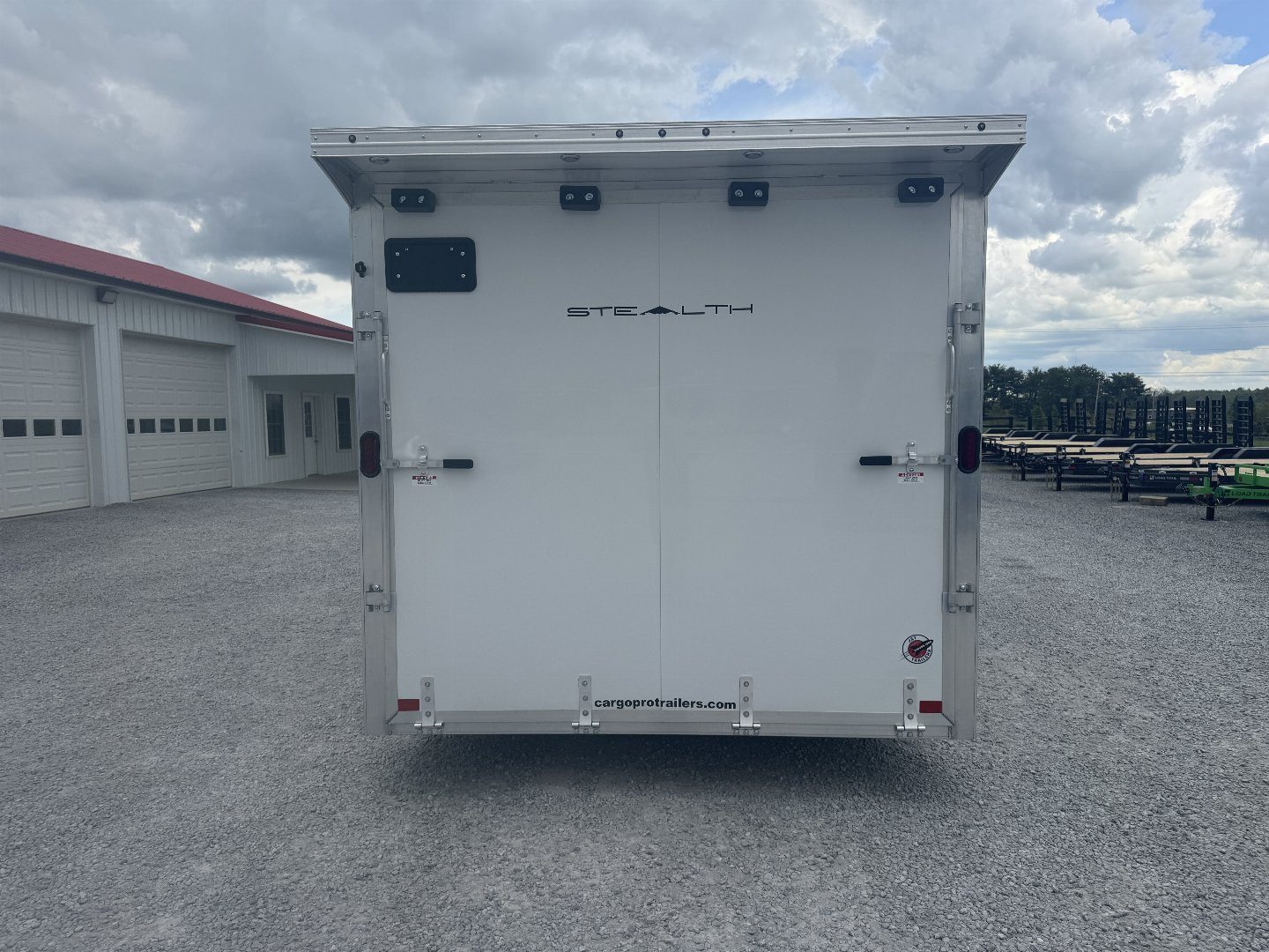 New 2025 ALCOM-Stealth 8.5'x24' Aluminum Enclosed Trailer