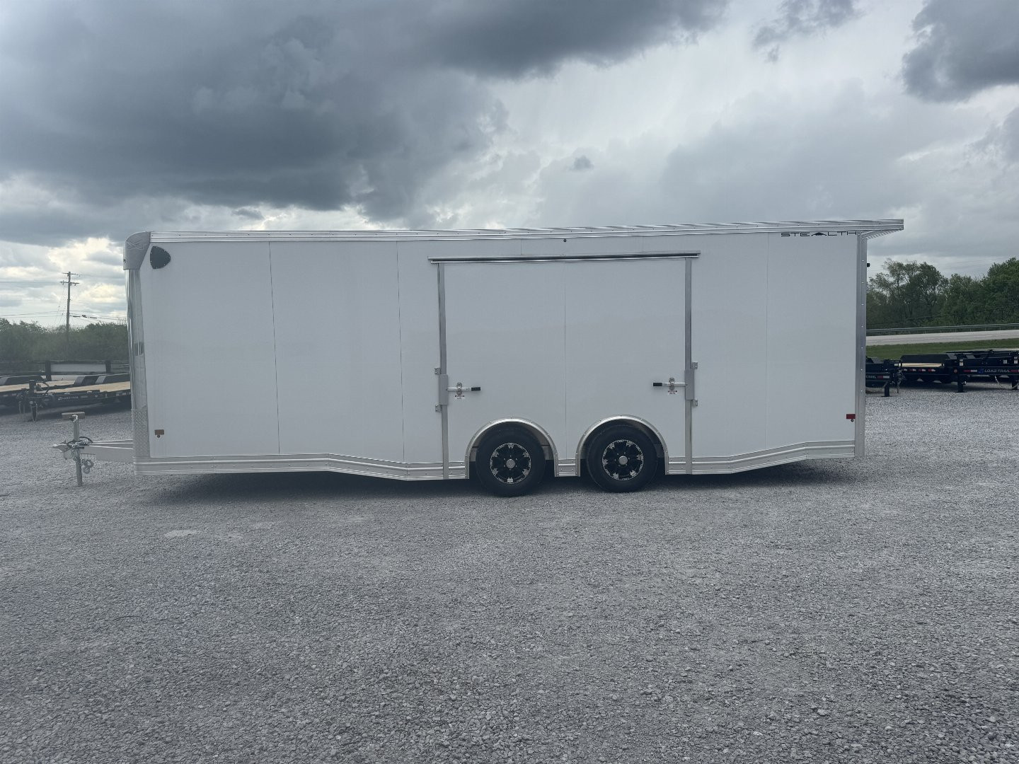 New 2025 ALCOM-Stealth 8.5'x24' Aluminum Enclosed Trailer