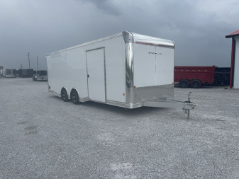 New 2025 ALCOM-Stealth 8.5'x24' Aluminum Enclosed Trailer