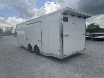 New 2025 ALCOM-Stealth 8.5'x24' Aluminum Enclosed Trailer