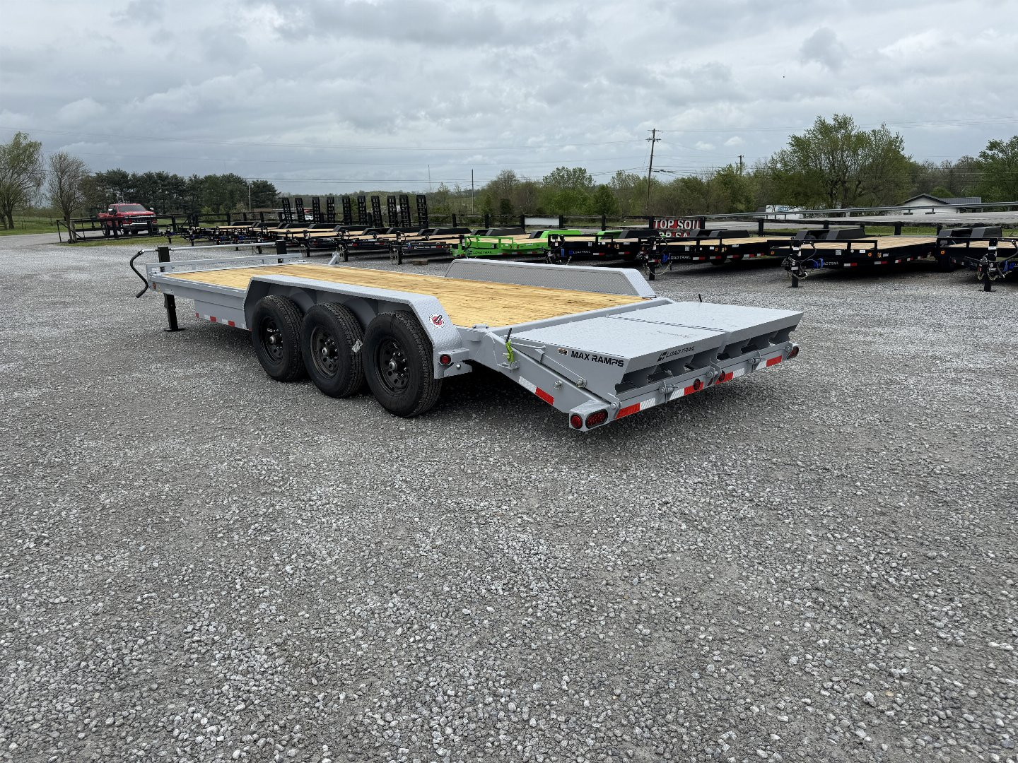 New 2025 Load Trail 83"x24' 21,000# MAX Ramp Equipment Trailer