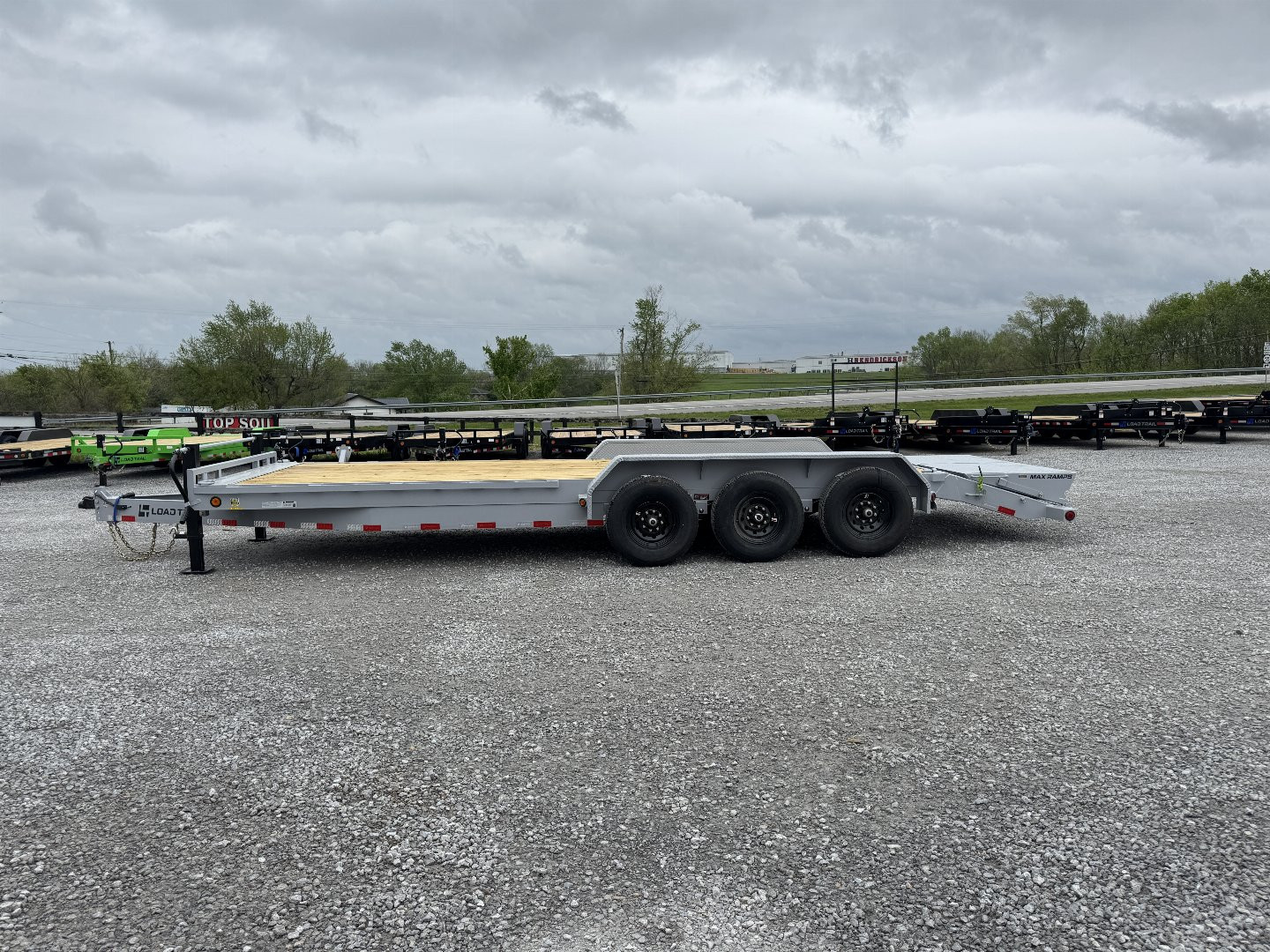 New 2025 Load Trail 83"x24' 21,000# MAX Ramp Equipment Trailer
