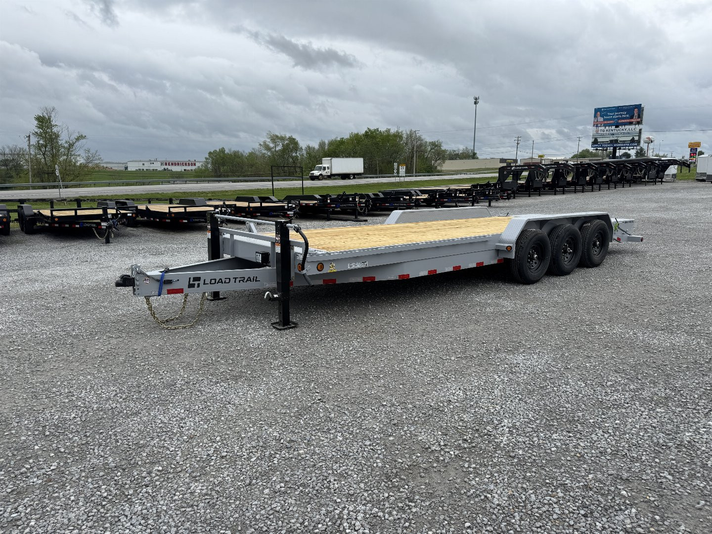 New 2025 Load Trail 83"x24' 21,000# MAX Ramp Equipment Trailer