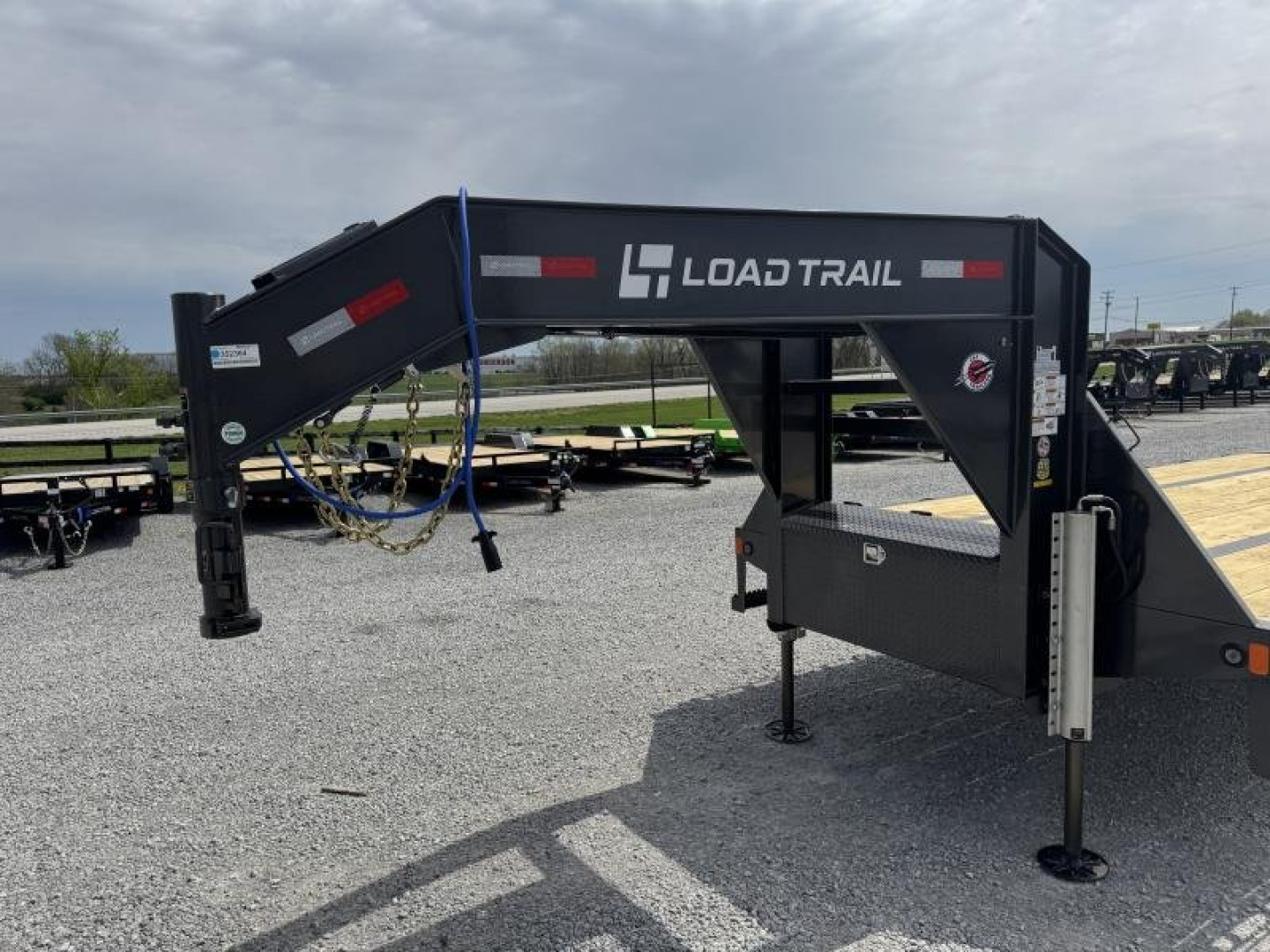 New 2025 Load Trail 36' Hydraulic Dovetail Gooseneck Equipment Trailer