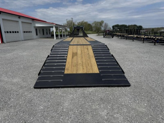 New 2025 Load Trail 36' Hydraulic Dovetail Gooseneck Equipment Trailer