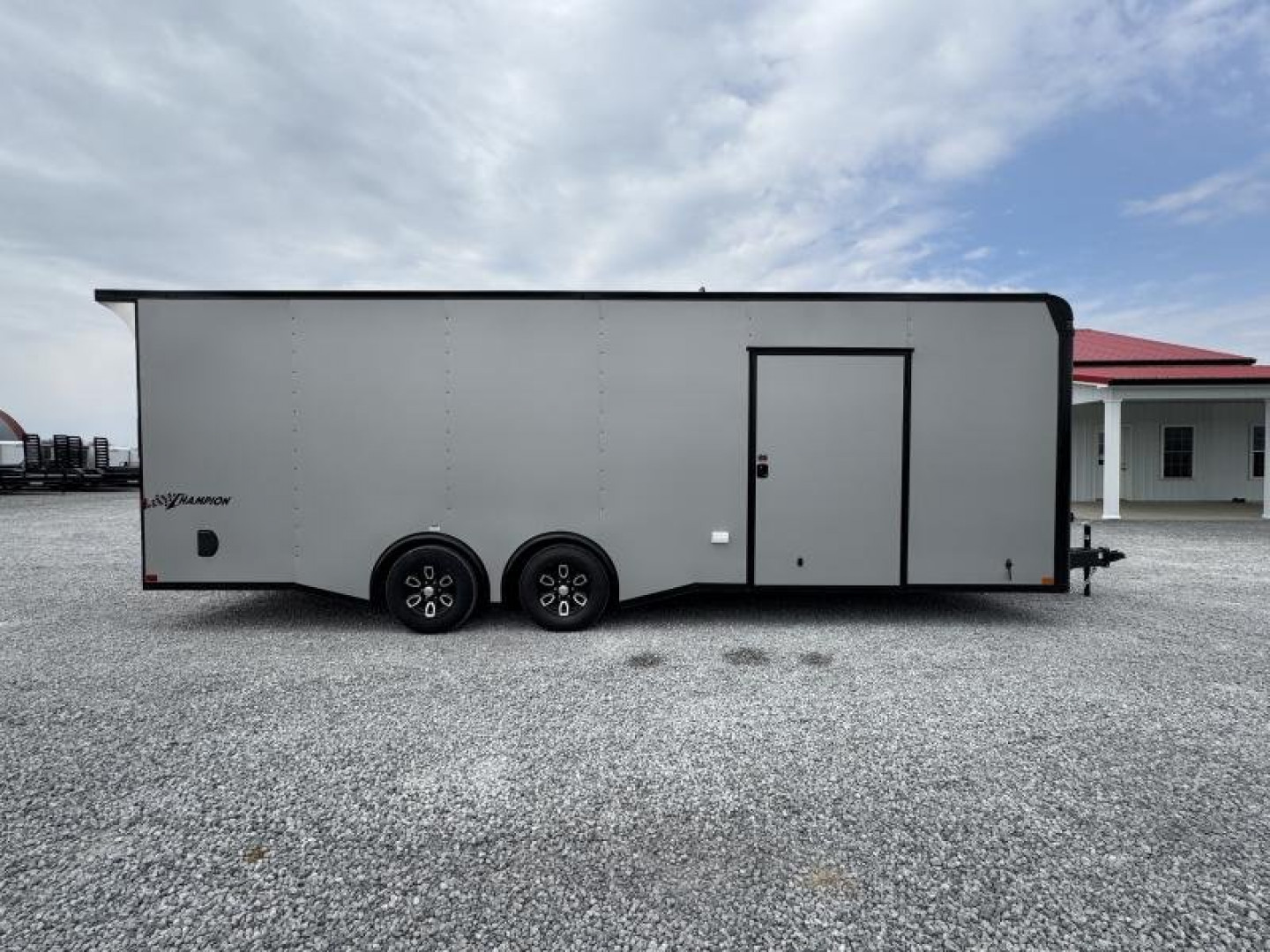 New 2025 Homesteader Champion 8.5'x24' Silver Blackout Enclosed Trailer