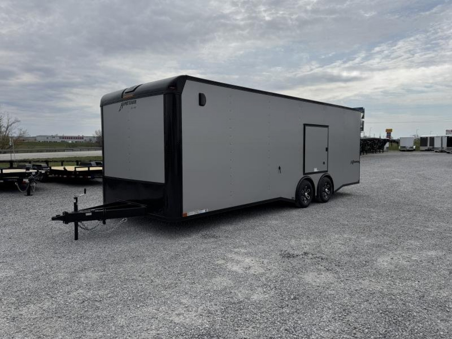 New 2025 Homesteader Champion 8.5'x24' Silver Blackout Enclosed Trailer