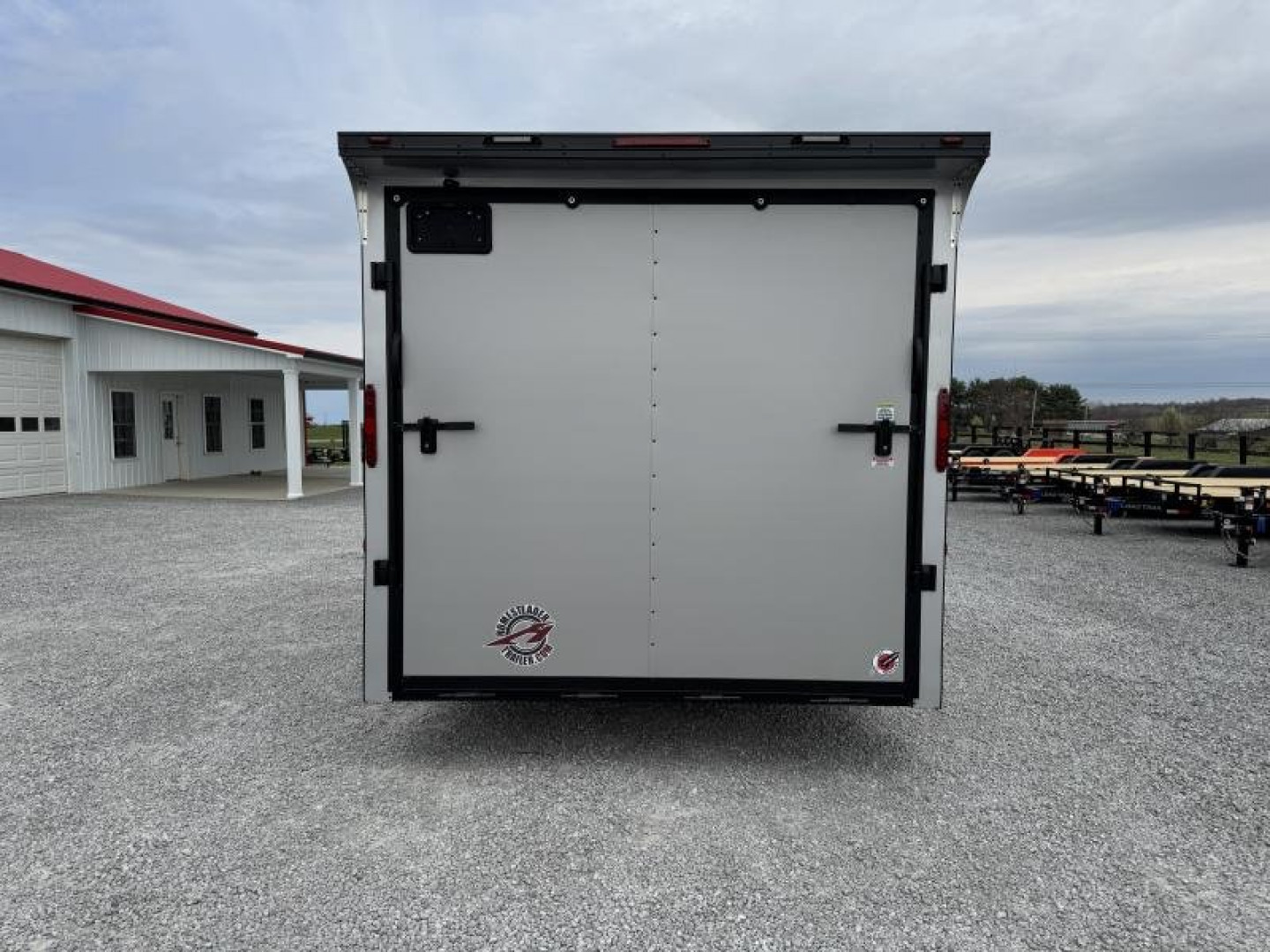New 2025 Homesteader Champion 8.5'x24' Silver Blackout Enclosed Trailer