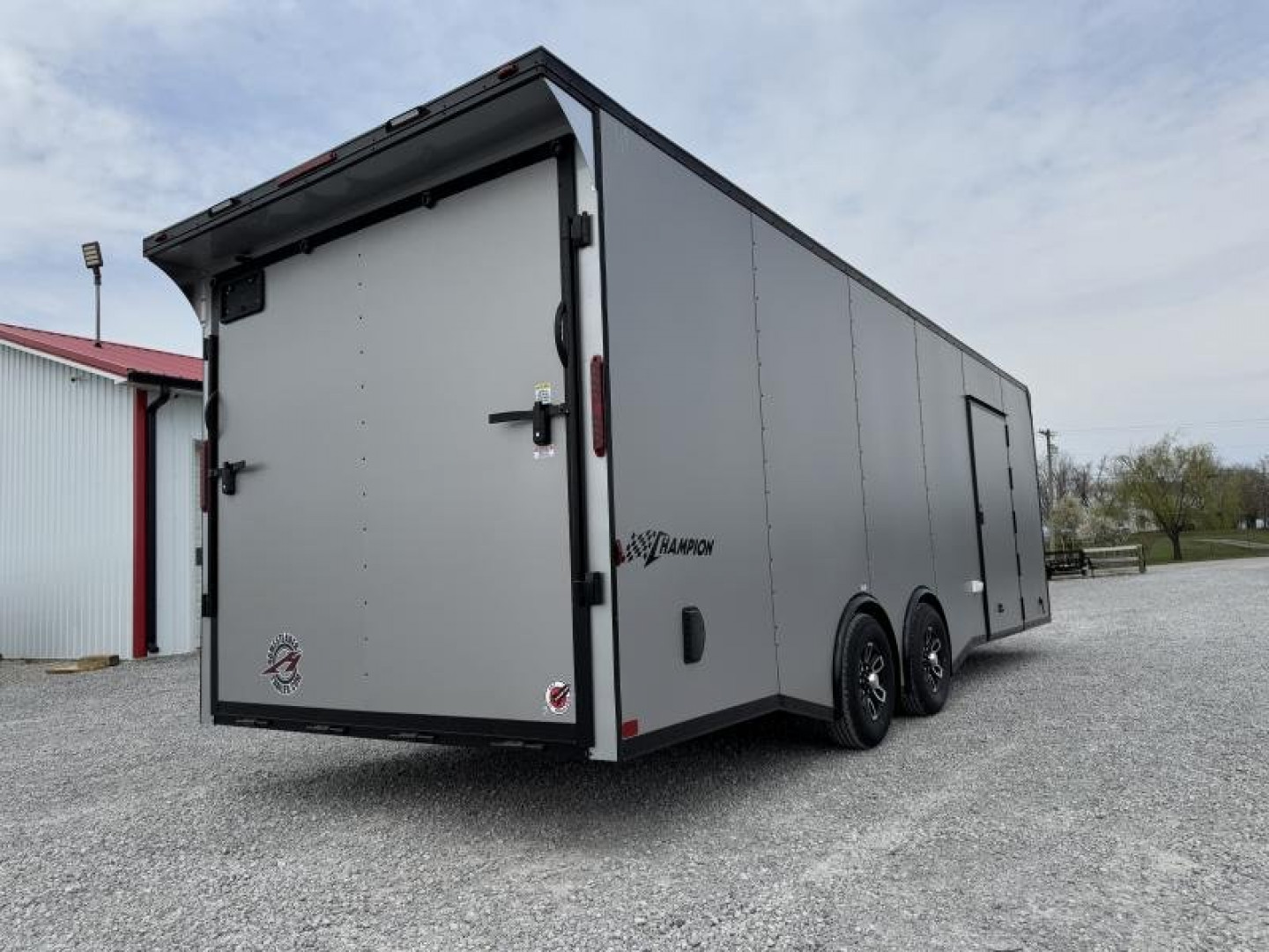 New 2025 Homesteader Champion 8.5'x24' Silver Blackout Enclosed Trailer
