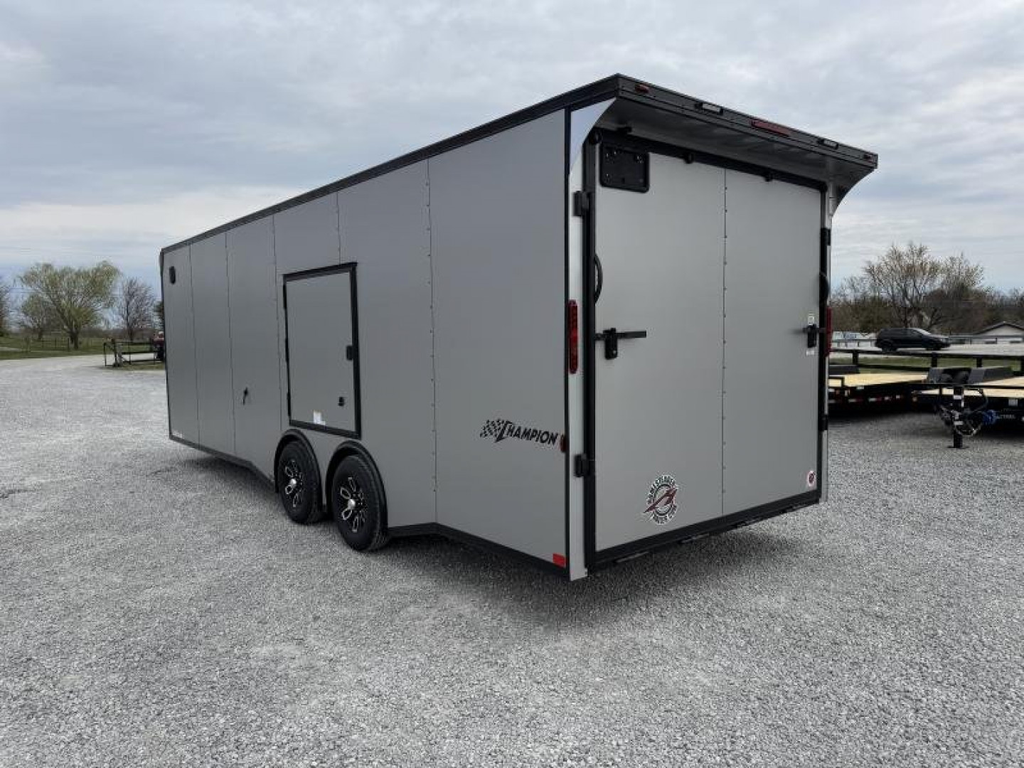 New 2025 Homesteader Champion 8.5'x24' Silver Blackout Enclosed Trailer