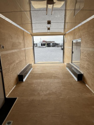 New 2025 Homesteader Champion 8.5'x24' Silver Blackout Enclosed Trailer
