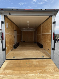 New 2025 Homesteader Champion 8.5'x24' Silver Blackout Enclosed Trailer