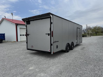 New 2025 Homesteader Champion 8.5'x24' Silver Blackout Enclosed Trailer