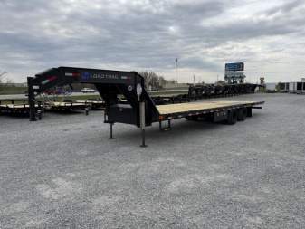 New 2025 Load Trail 32' Hydraulic Dovetail Gooseneck Equipment Trailer