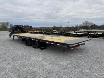 New 2025 Load Trail 32' Hydraulic Dovetail Gooseneck Equipment Trailer