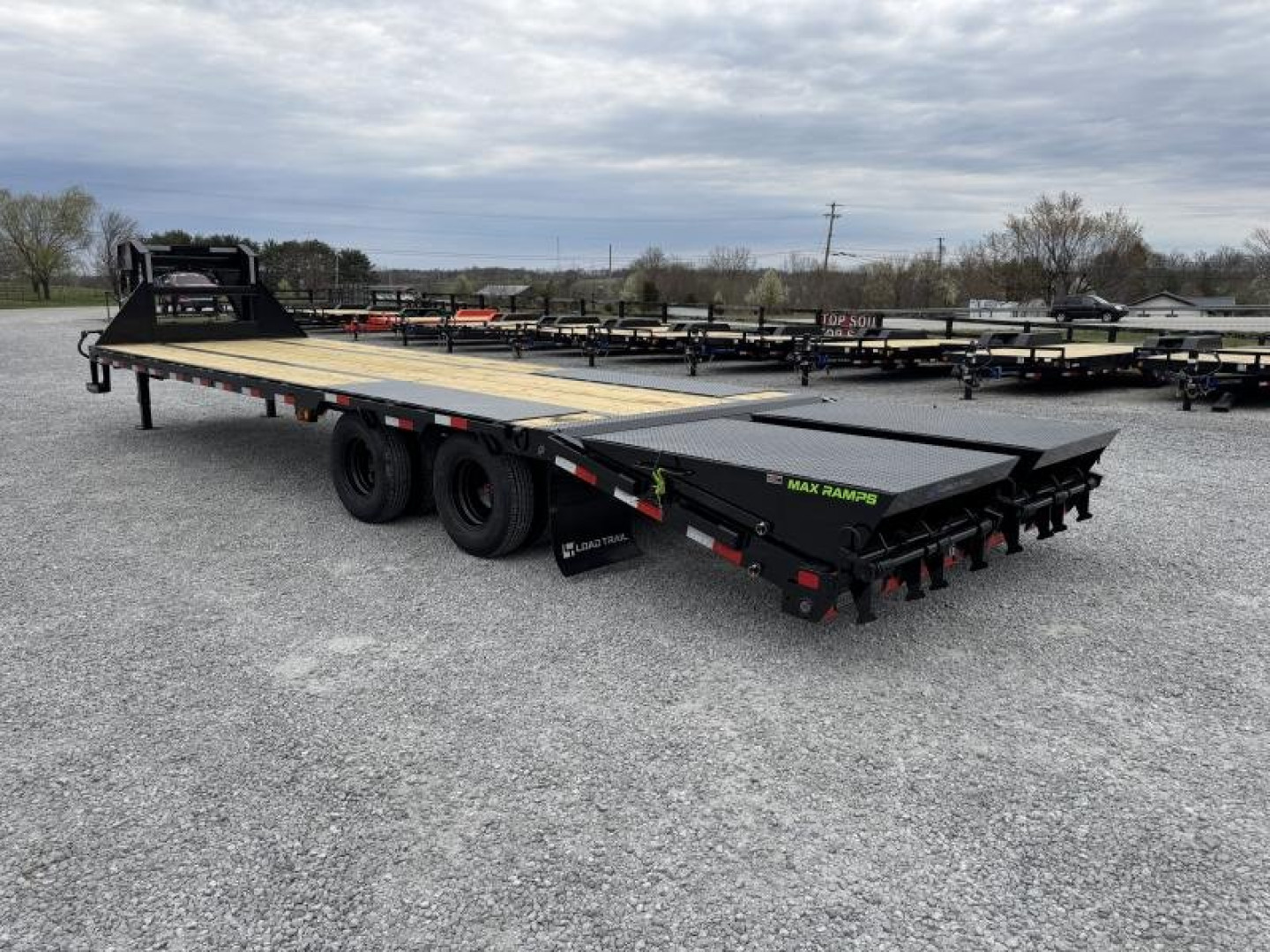 New 2025 Load Trail 25'+5' Dual Tandem Gooseneck Equipment Trailer
