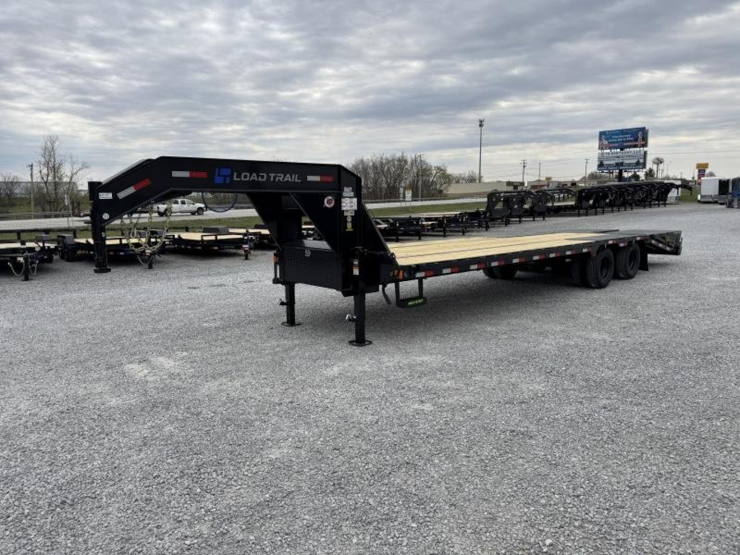 New 2025 Load Trail 25'+5' Dual Tandem Gooseneck Equipment Trailer