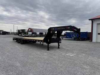 New 2025 Load Trail 25'+5' Dual Tandem Gooseneck Equipment Trailer
