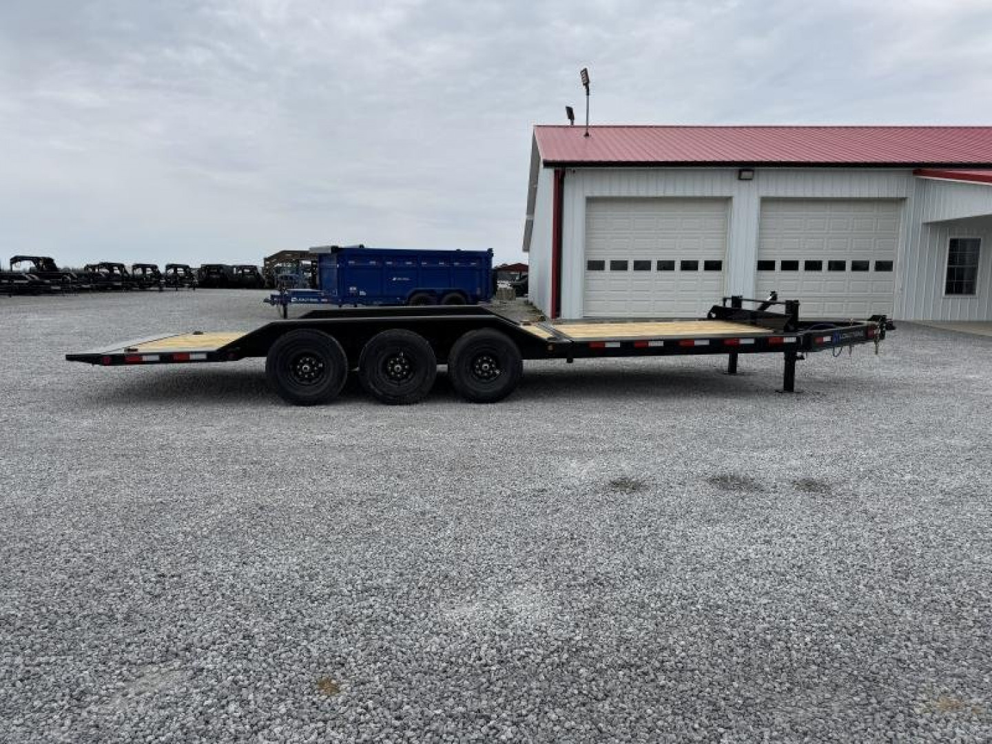 New 2026 Load Trail 102"x24' 21,000# Tri Axle Tilt Equipment Trailer