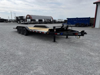 New 2025 Load Trail 102 x24' 21,000# Tri Axle Tilt Equipment Trailer