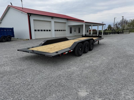 New 2026 Load Trail 102"x24' 21,000# Tri Axle Tilt Equipment Trailer