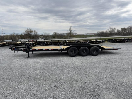 New 2026 Load Trail 102"x24' 21,000# Tri Axle Tilt Equipment Trailer